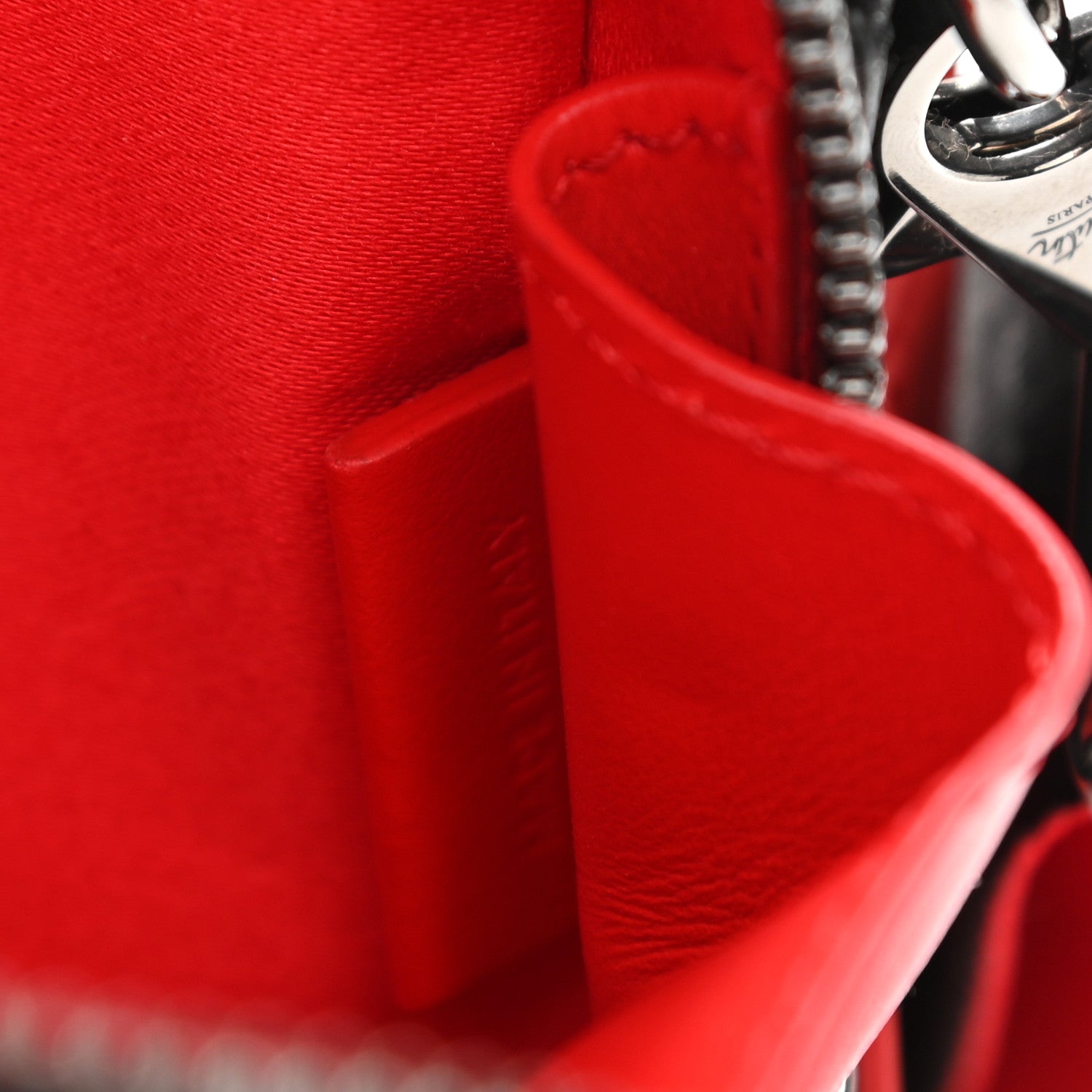 Christian Louboutin Empire Calfskin Gomme Spikes Loubitown Crossbody Loubi Black 8 of 12