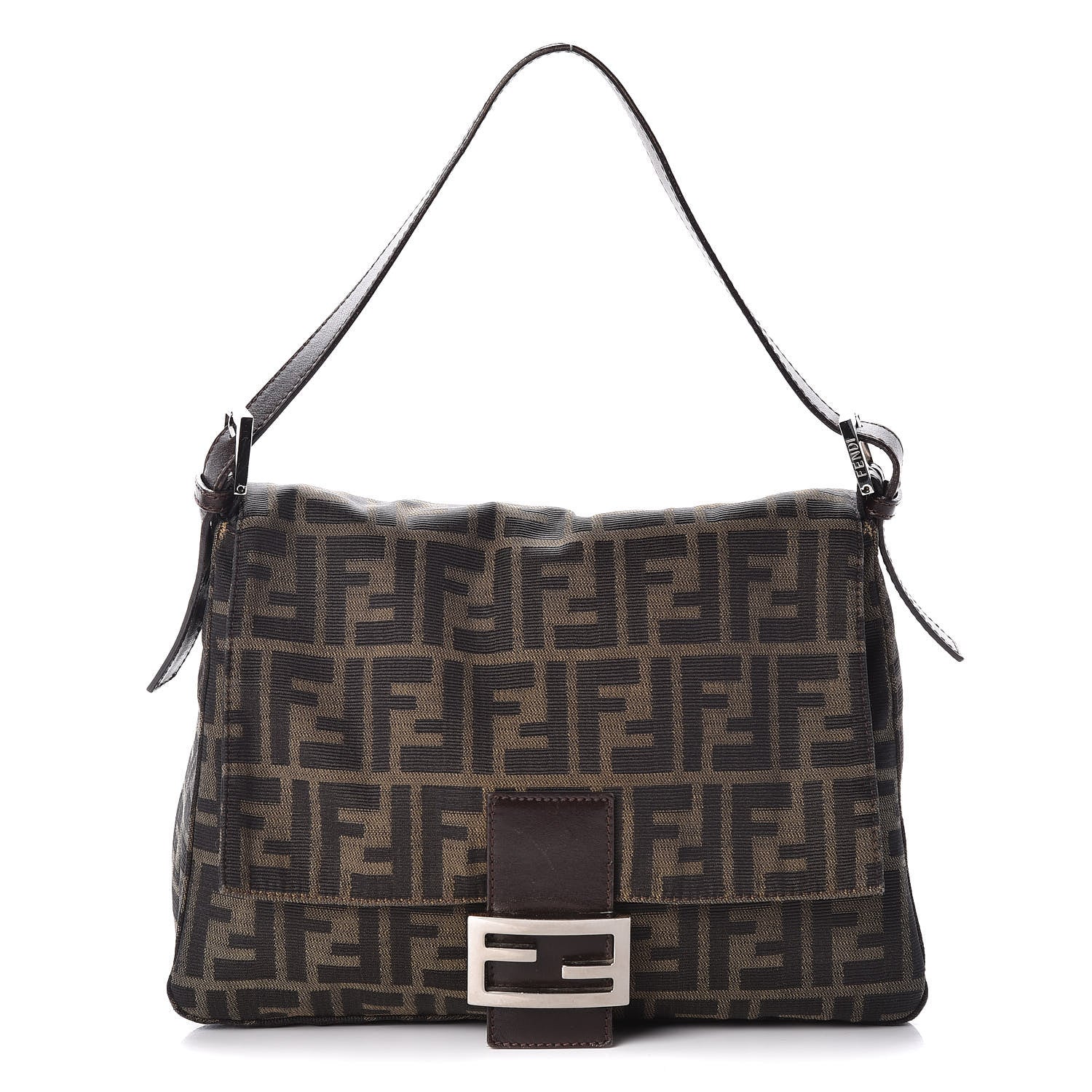 Fendi Zucca Mama Baguette Tobacco 1 of 9