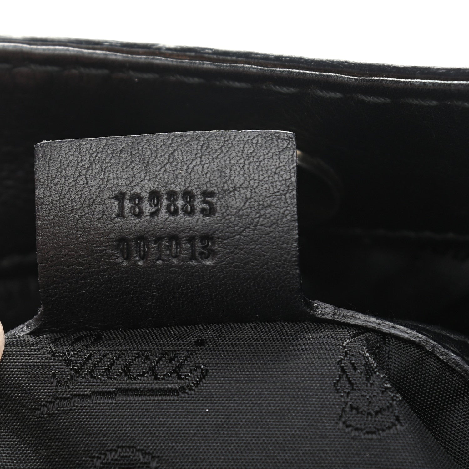 Gucci Calfskin Queen Bow Hobo Black 9 of 11
