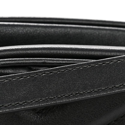 Gucci Calfskin Matelasse Medium GG Marmont Chain Shoulder Bag Black 12 of 14