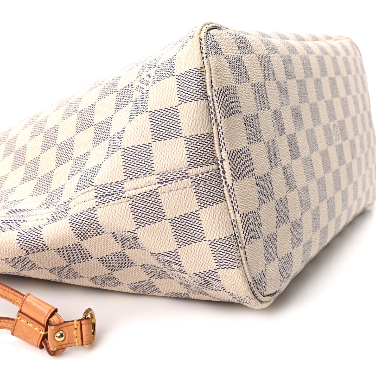 Damier Azur Neo Neverfull MM Rose Ballerine