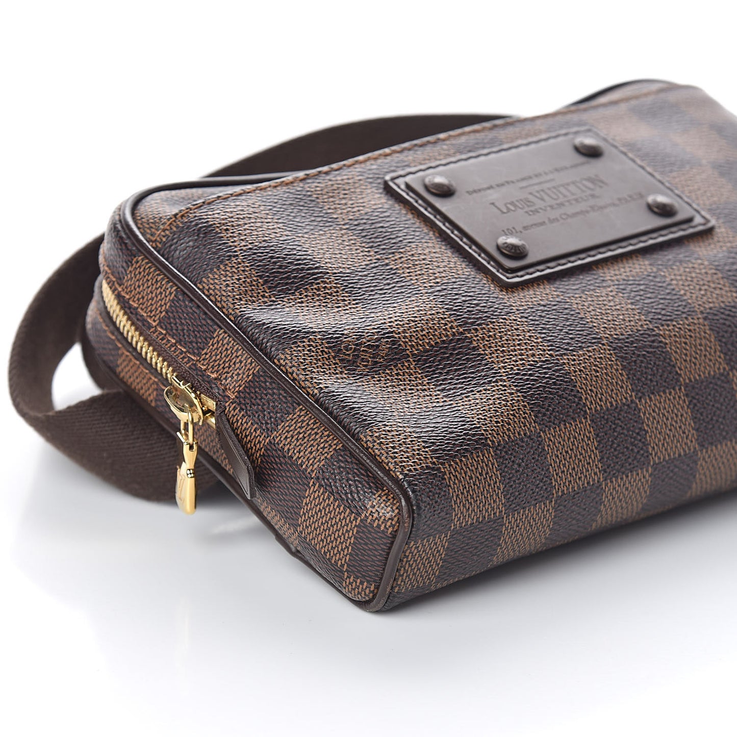 Damier Ebene Brooklyn Bum Bag