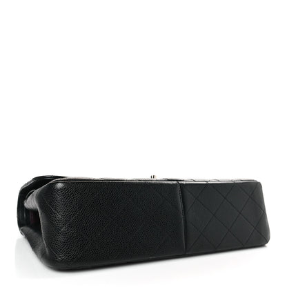 Chanel Caviar Quilted Jumbo Double Flap Black 4 of 13