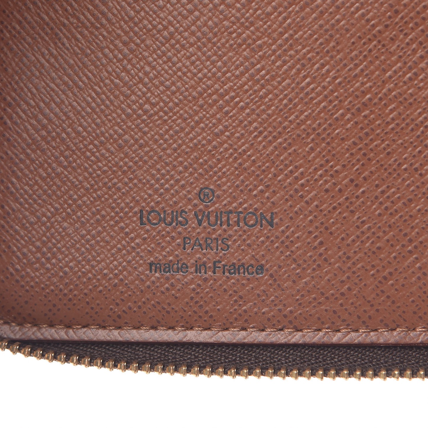 Monogram Zipped Passport Holder Wallet