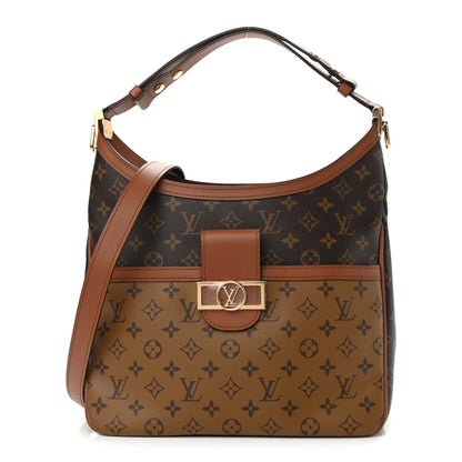 Louis Vuitton Reverse Monogram Dauphine Hobo MM 1 of 12