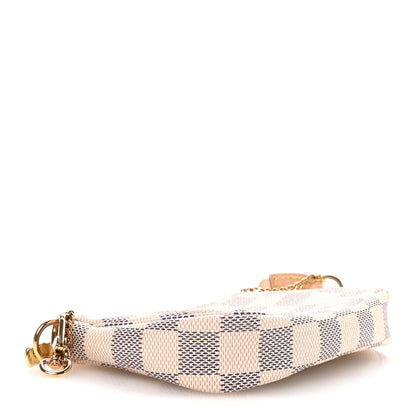 Louis Vuitton Damier Azur Mini Pochette Accessories 4 of 8