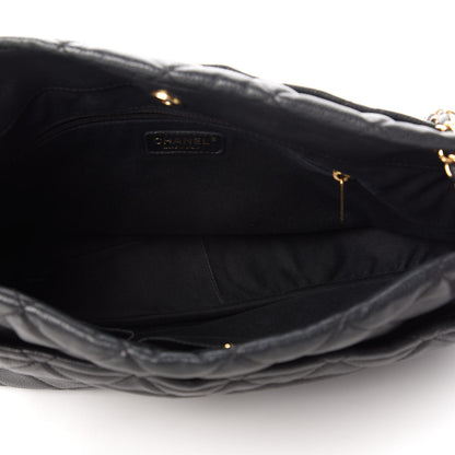 Chanel Caviar Quilted Timeless CC Soft Tote Black 5 of 10