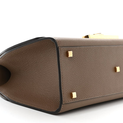 Moynat Taurillon Blush Rejane PM Taupe 8 of 11