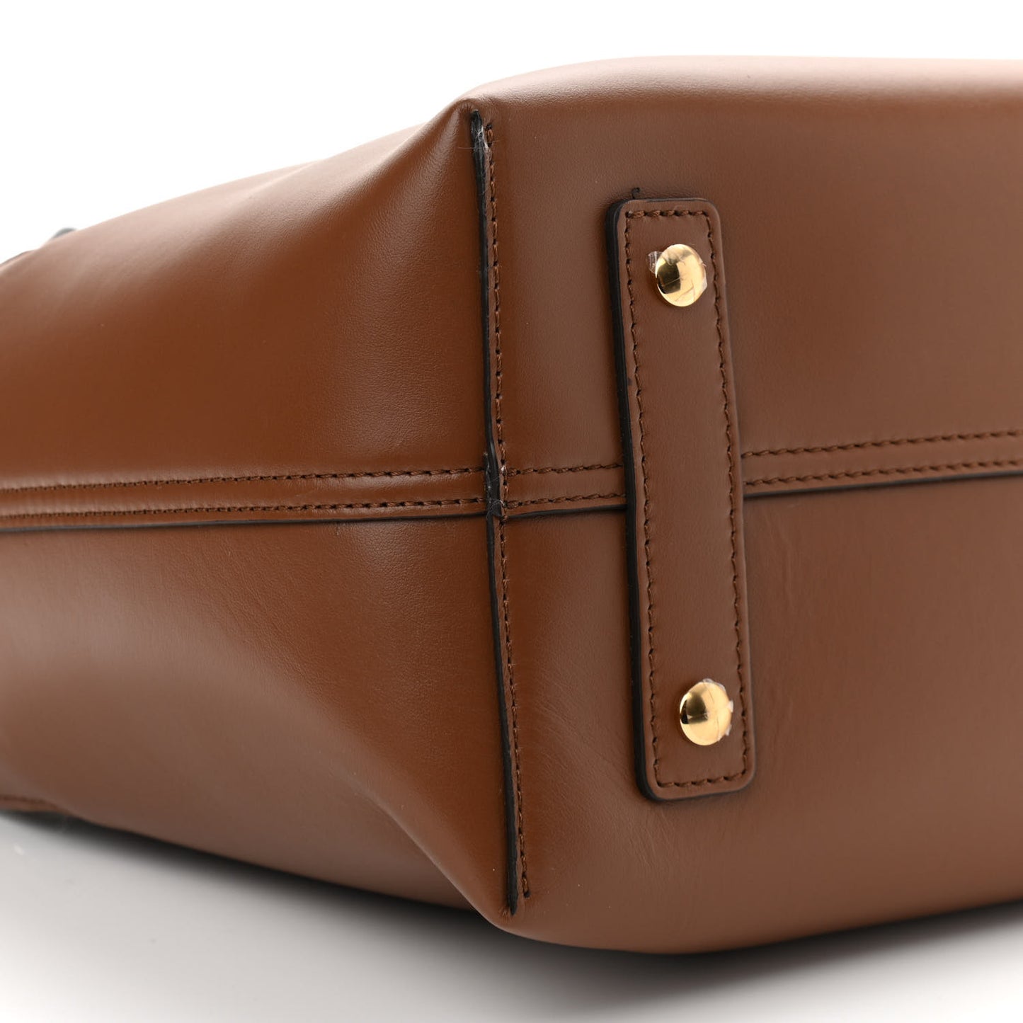 Soft Grain Calfskin Small Belt Bag Brown