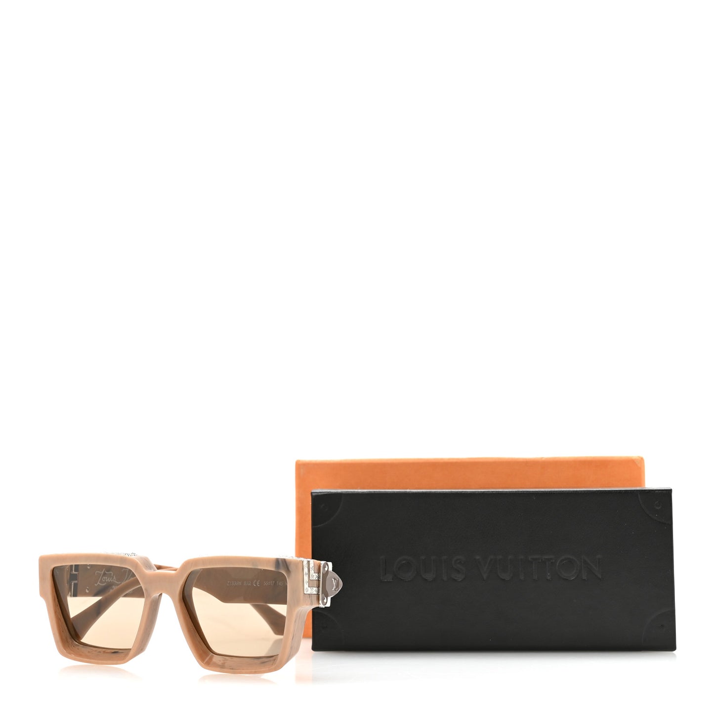 Acetate 1.1 Millionaires Sunglasses Z1336W Camel Marble