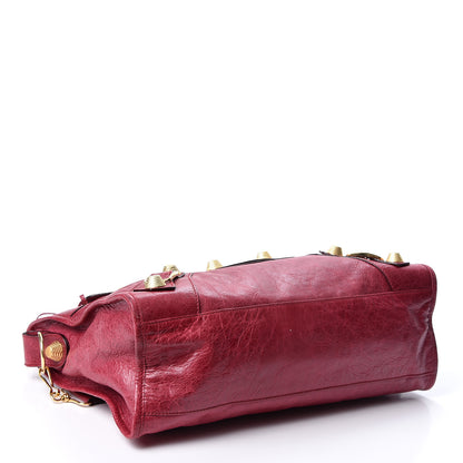 Balenciaga Agneau Giant 21 Gold Hardware City Pourpre 3 of 14