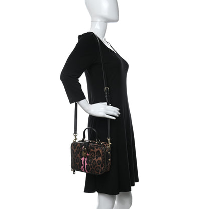 Dolce & Gabbana Dauphine Leopard Print Box Bag 3 of 8