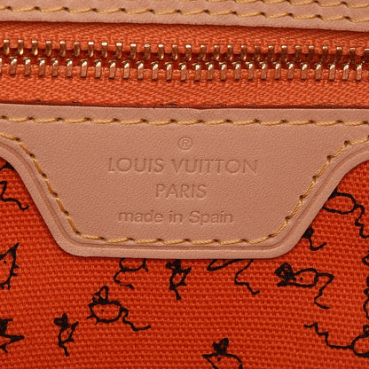 Louis Vuitton Catogram Neverfull MM Marron 8 of 10