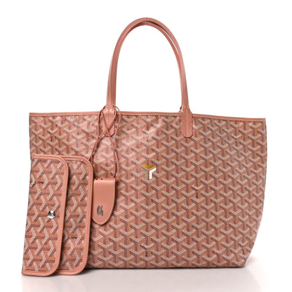 Goyard Iridescent Goyardine Saint Louis PM Pearly Coral 3 of 11