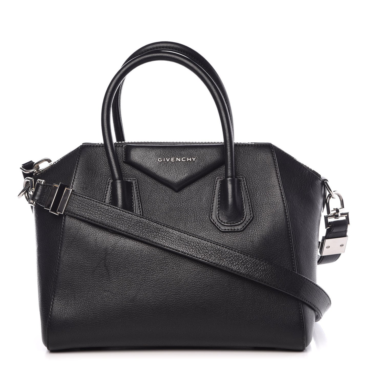 Sugar Goatskin Small Antigona Black