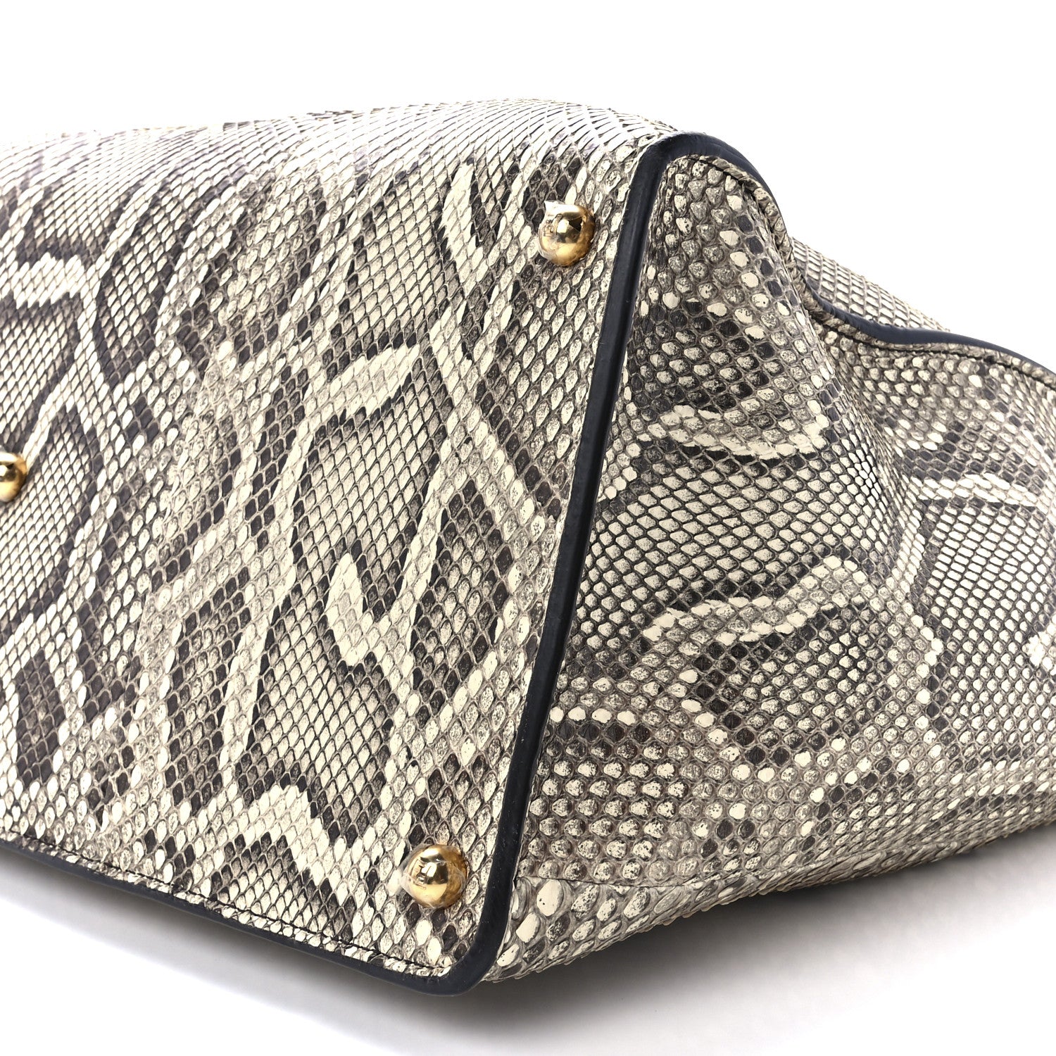 Fendi Snakeskin Medium Fendi Way Tote Daisy Roccia 9 of 9