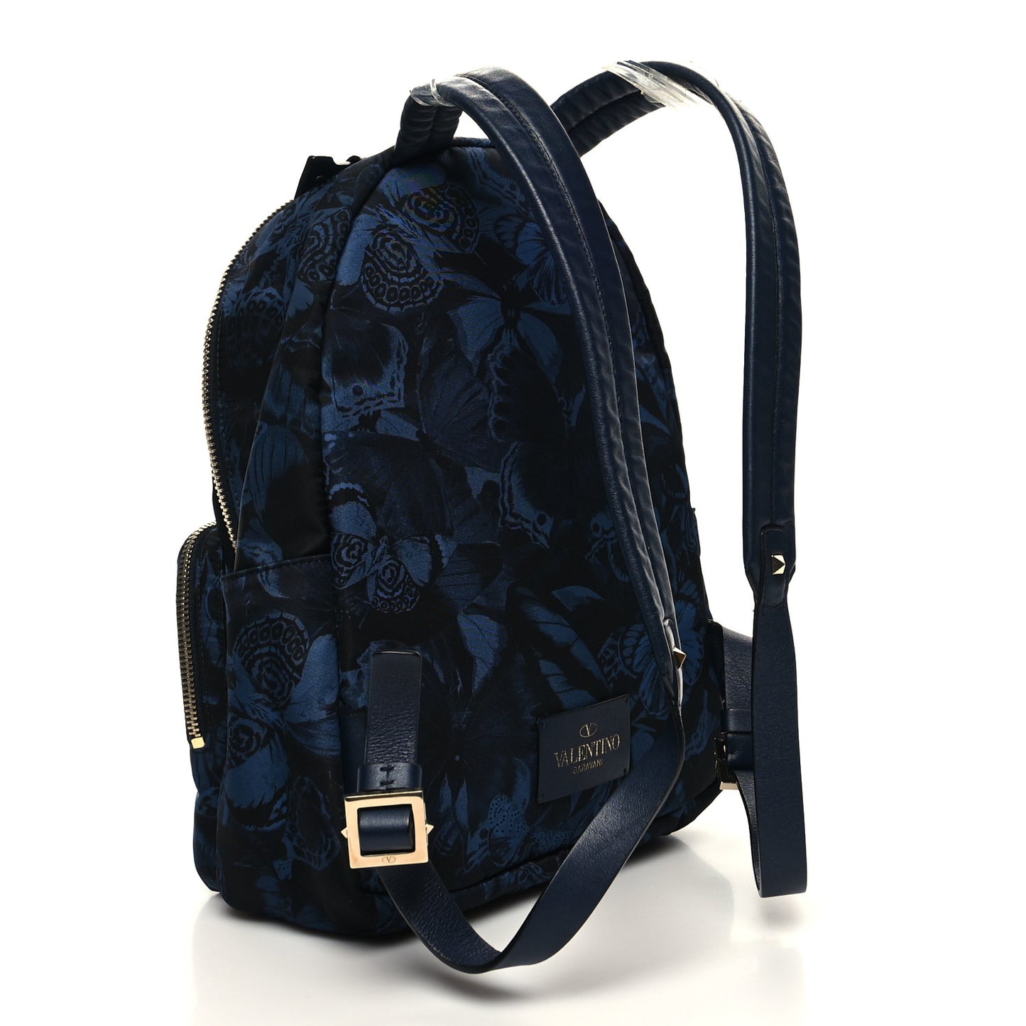 Nylon Camubutterfly Medium Rockstud Backpack Marine