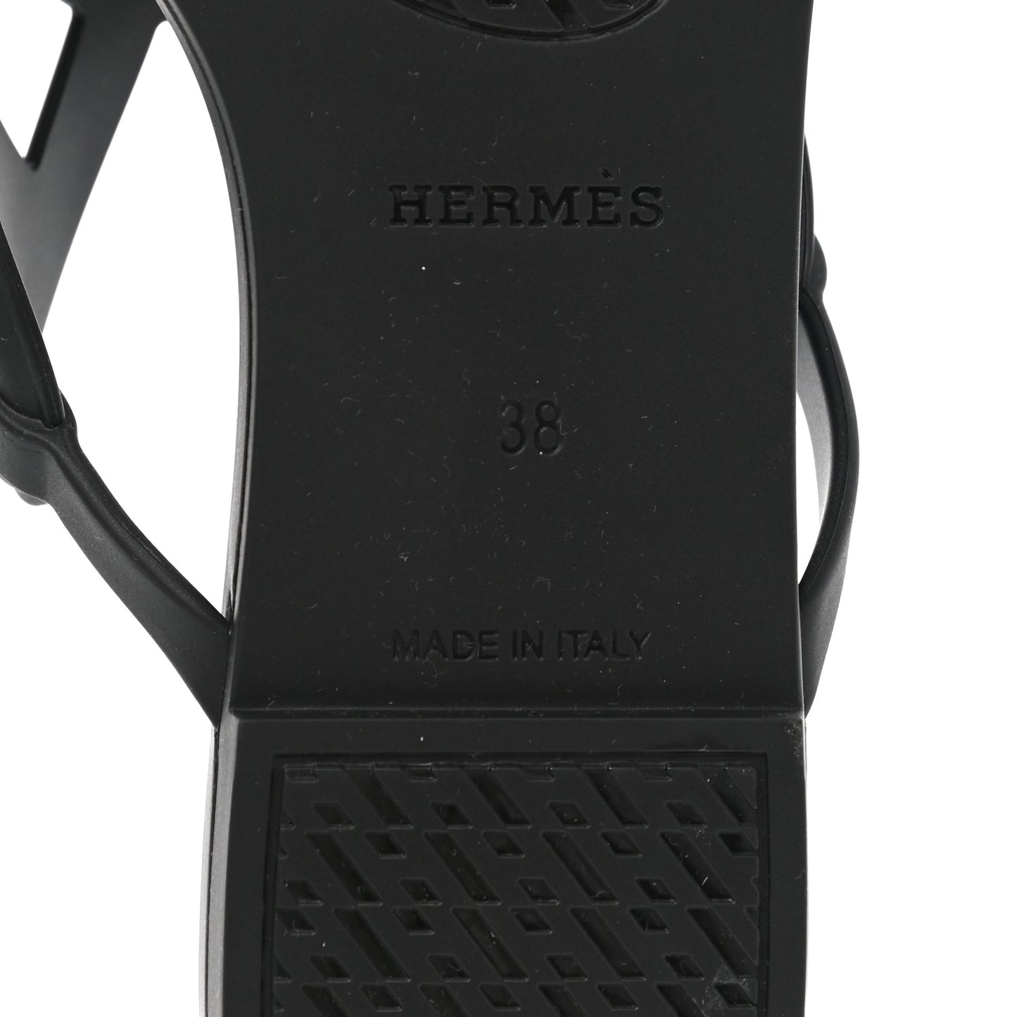 Rubber Womens Egerie Sandals 38 Black