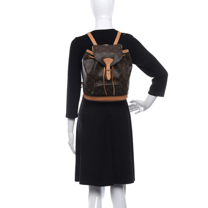 Louis Vuitton Monogram Montsouris MM Backpack 2 of 10