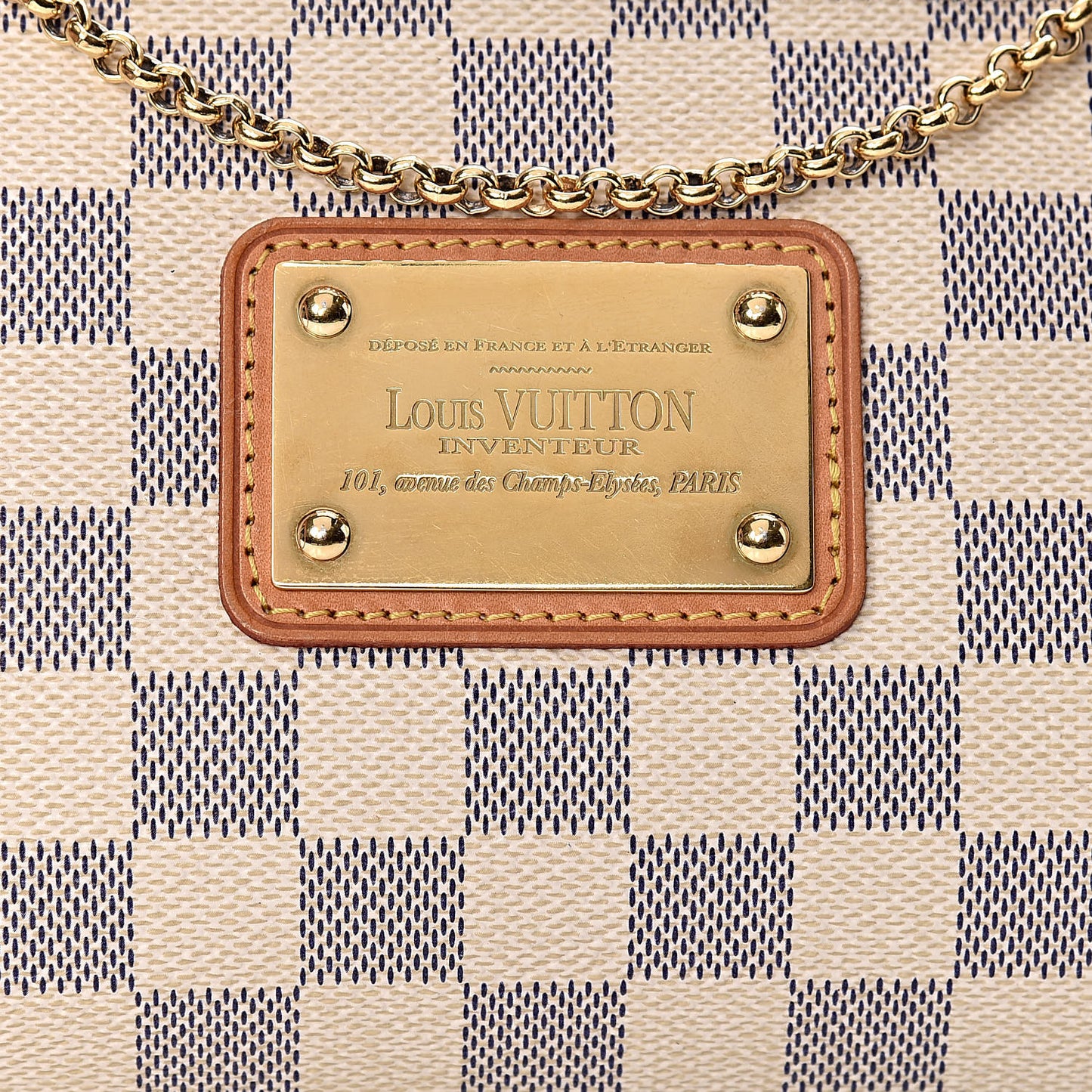 Damier Azur Eva Clutch