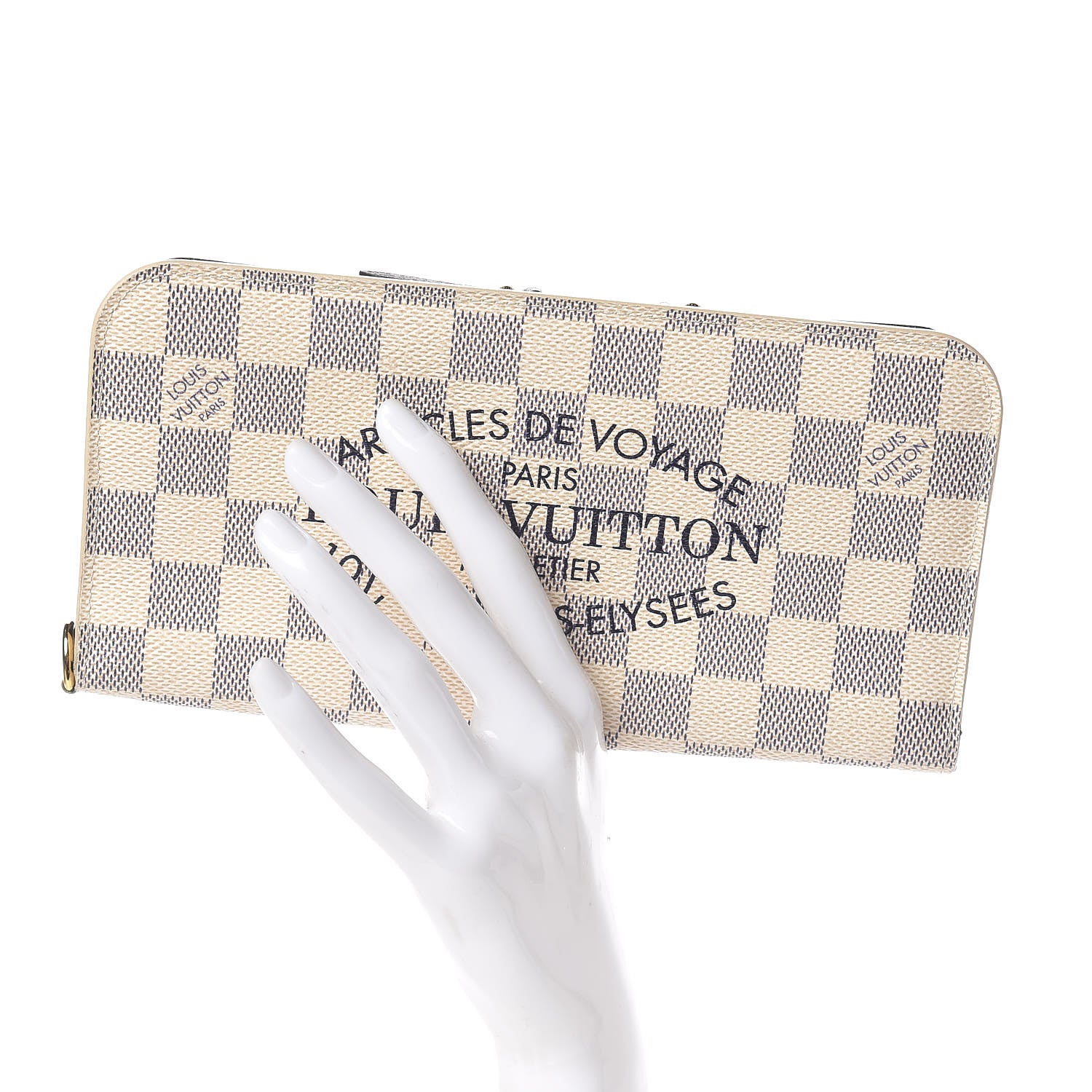 Louis Vuitton Damier Azur Articles de Voyage Insolite Wallet 2 of 6