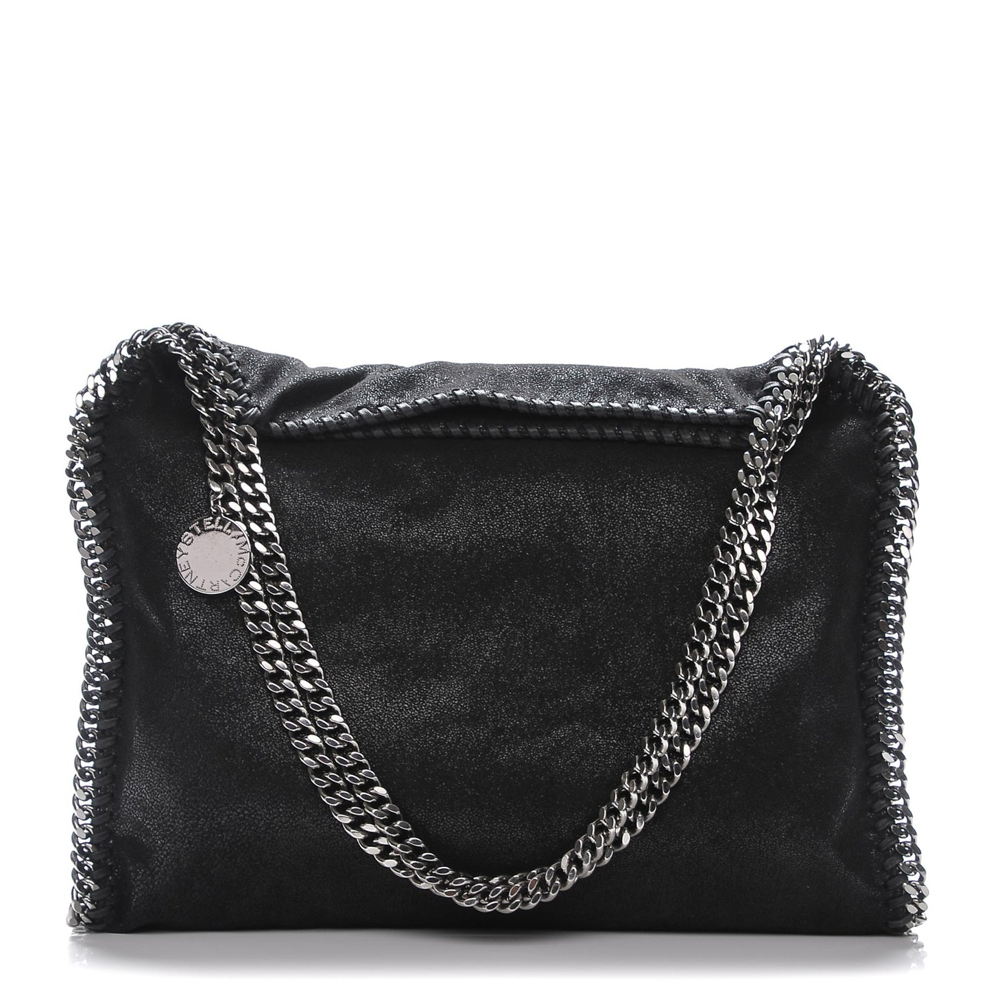 Shaggy Deer Small Falabella Tote Black