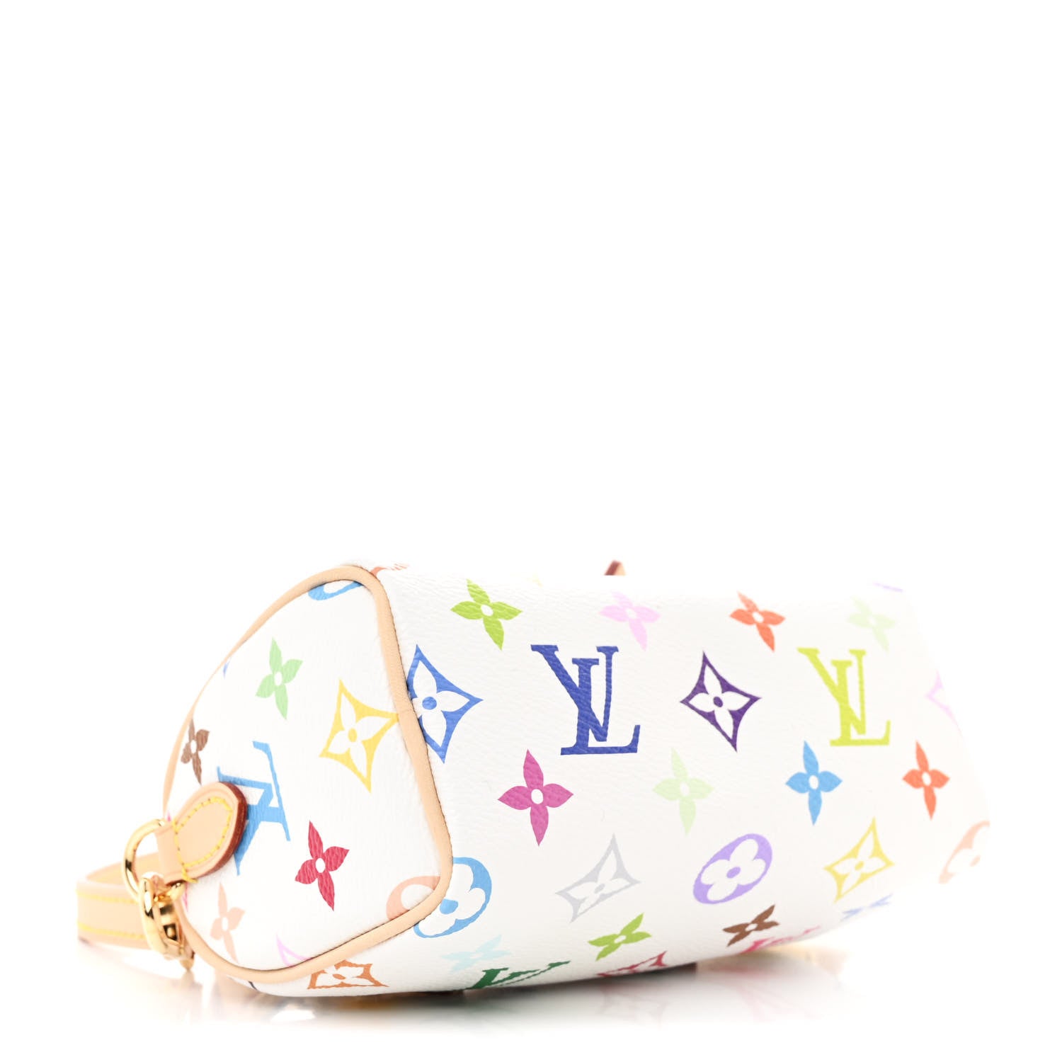 Louis Vuitton LV X TM Monogram Multicolor Nano Speedy White 4 of 10