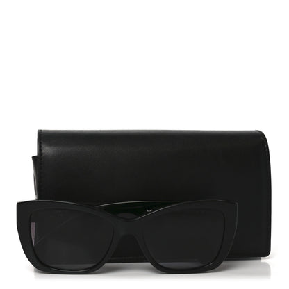 Chanel Acetate Metal Butterfly Sunglasses 71553 Black 7 of 7