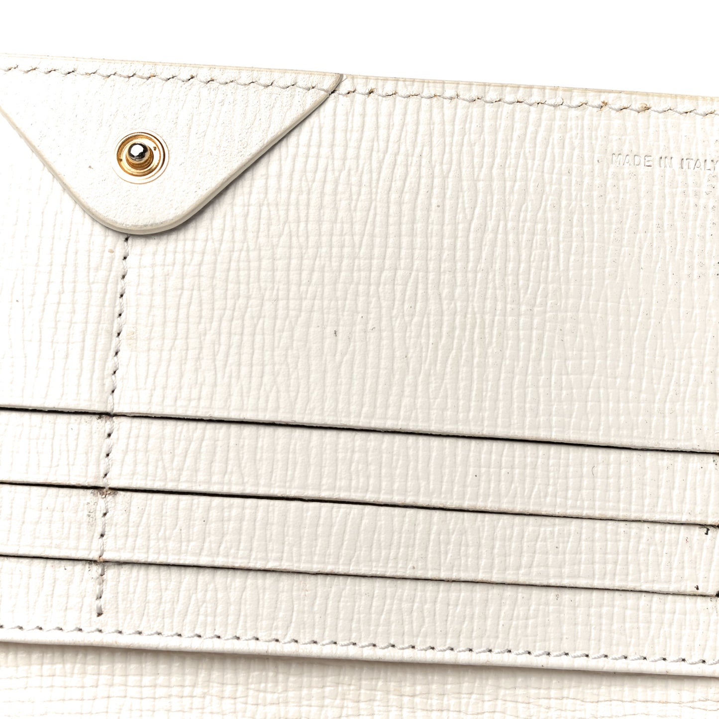 Zucca Spalmati FF Multicolor Continental Wallet White