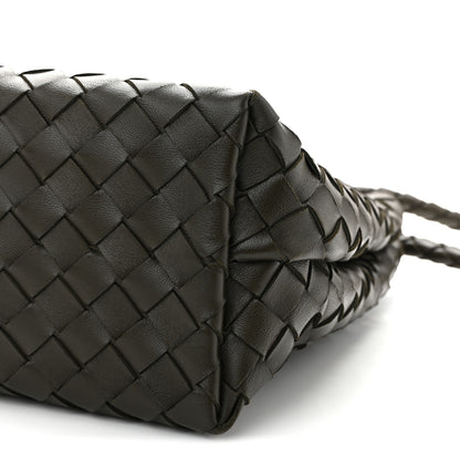 Bottega Veneta Nappa Intrecciato Medium Andiamo Shoulder Bag Kaki 9 of 9