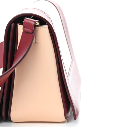 Celine Shiny Smooth Calfskin Medium Frame Shoulder Bag Ruby Nude 11 of 11