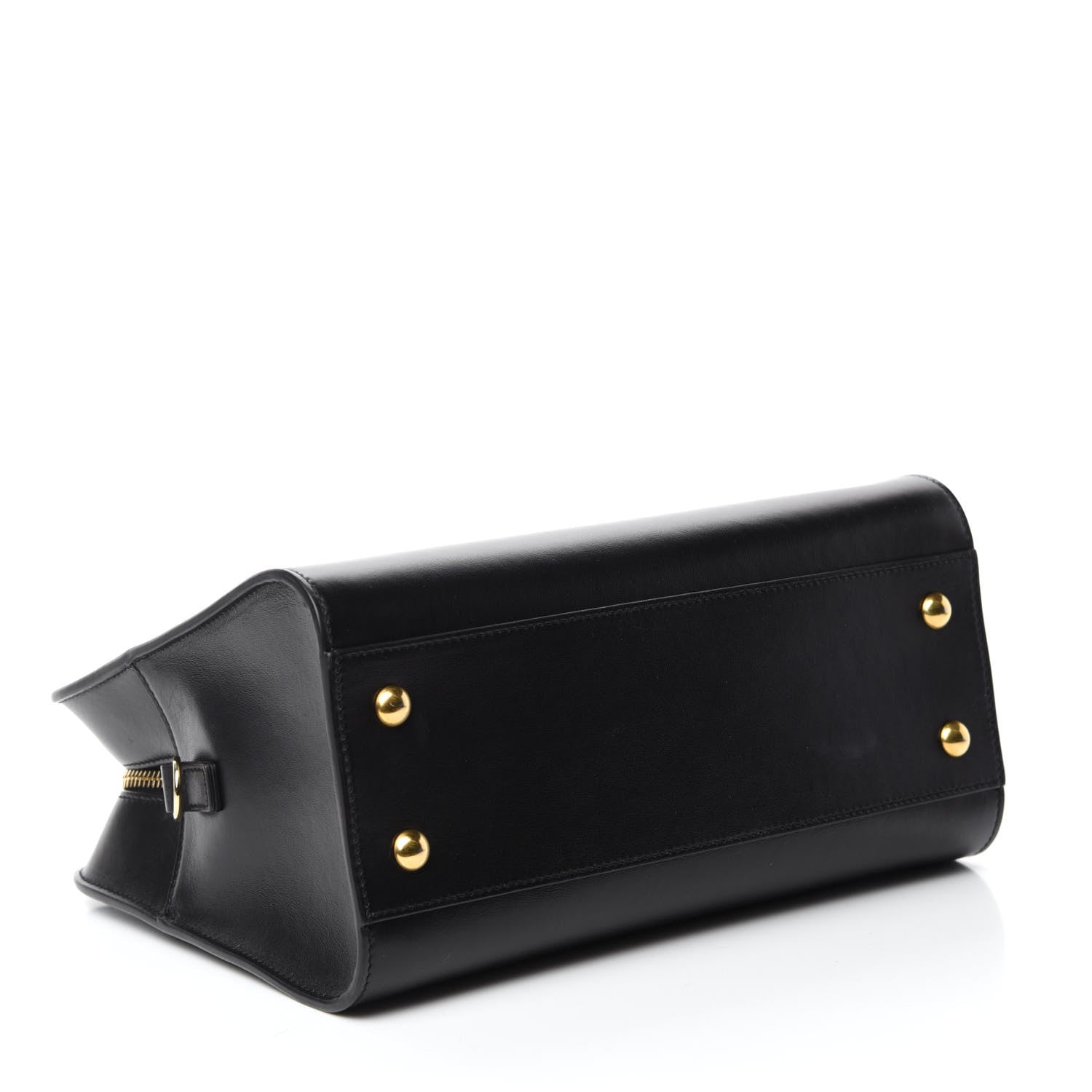 Saint Laurent Calfskin Monogram Baby Cabas Black 4 of 11
