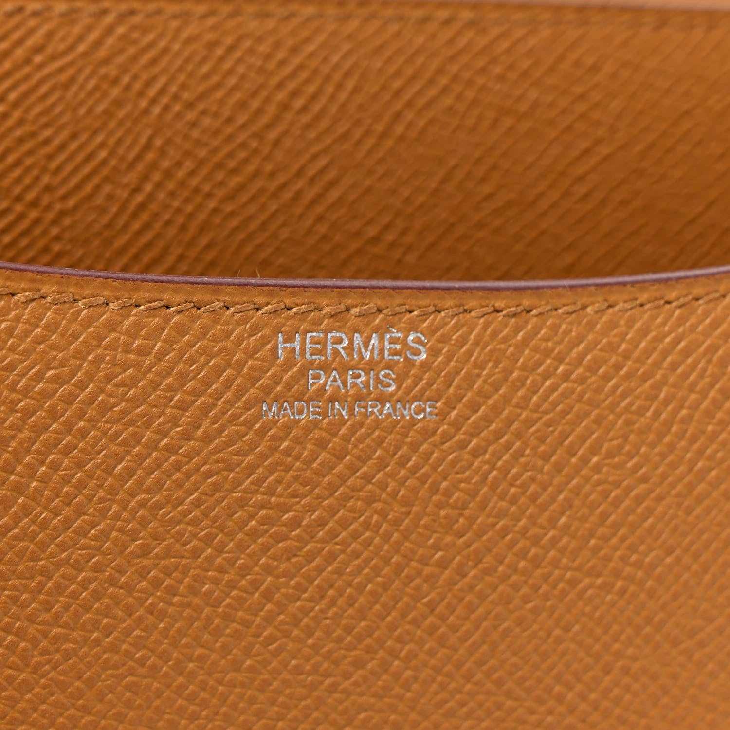 Hermes Epsom Enamel Constance 24 Sesame Lime 6 of 10