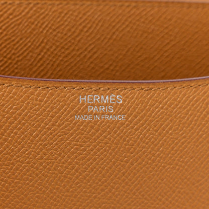 Hermes Epsom Enamel Constance 24 Sesame Lime 6 of 10
