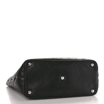 Chanel Calfskin Quilted Large Cambon Tote Black 4 of 11