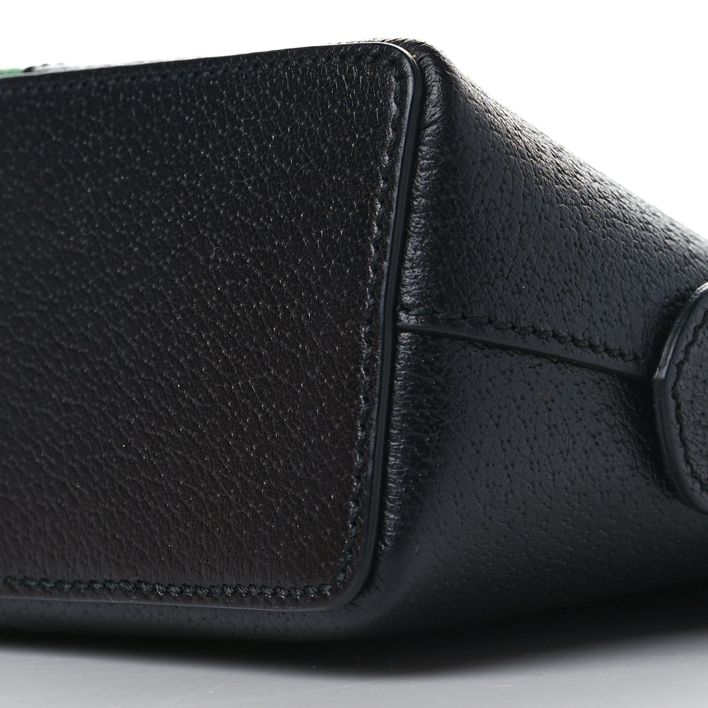 Calfskin GG Web Small Ophidia Dome Shoulder Bag Black
