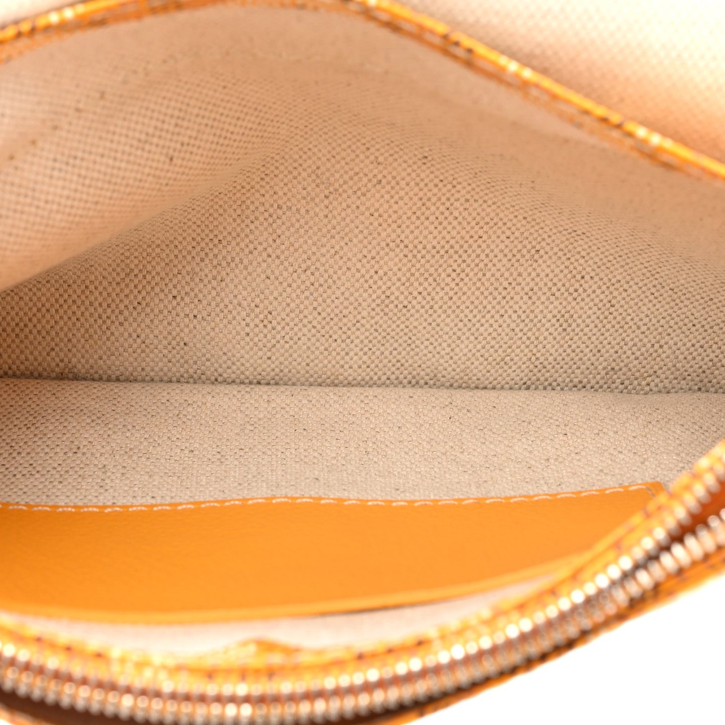 Goyardine Plumet Wallet Clutch Yellow