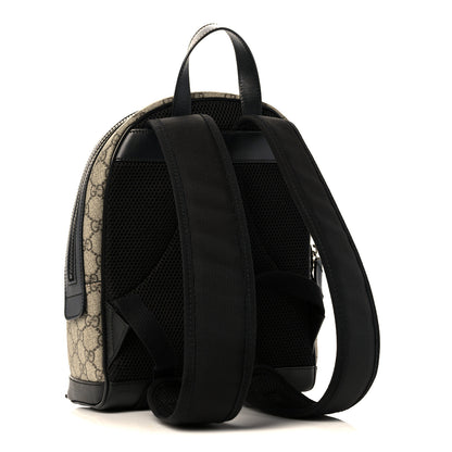 Gucci GG Supreme Monogram Small Eden Day Backpack Black 3 of 12