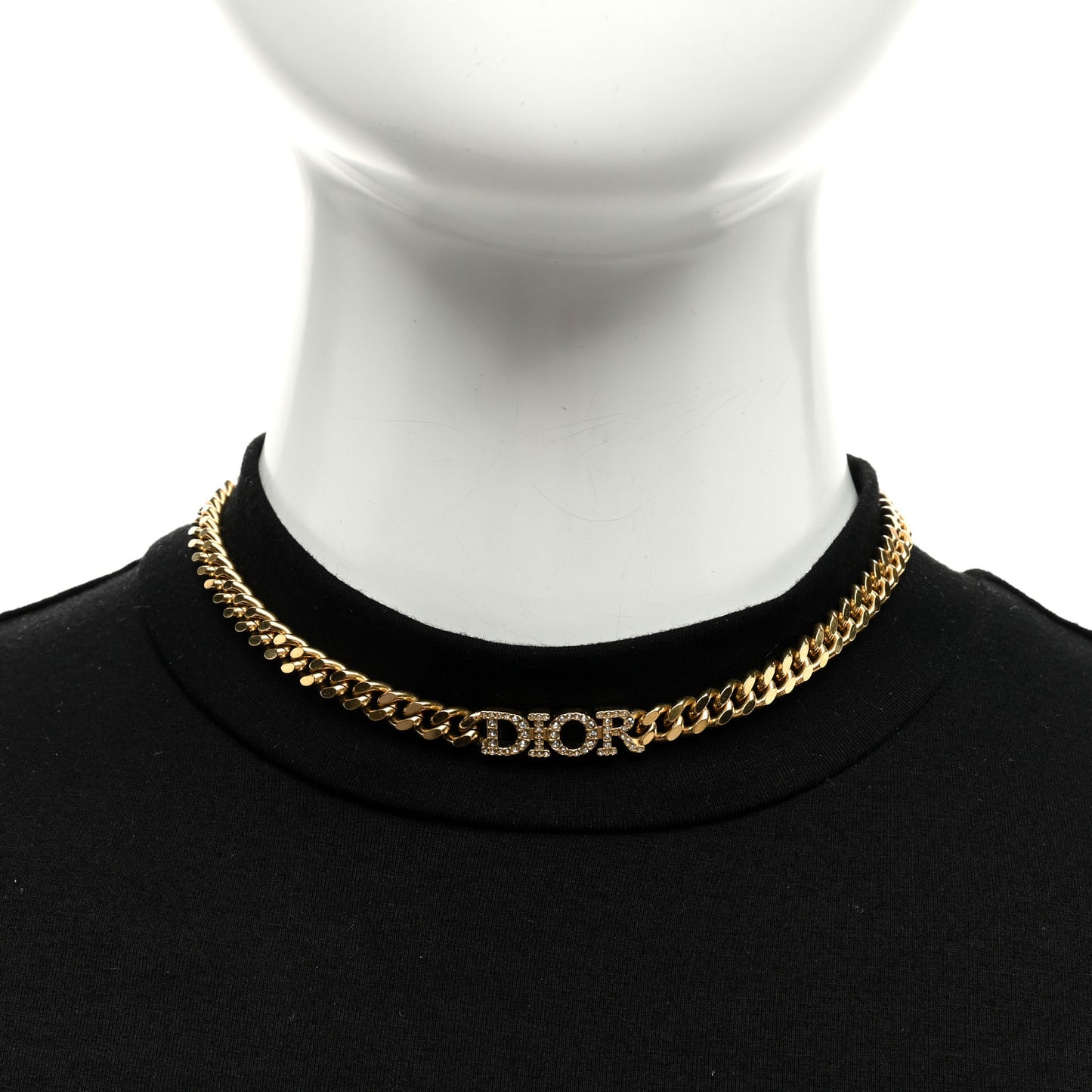 Metal Crystal Dio(r)evolution Choker Gold