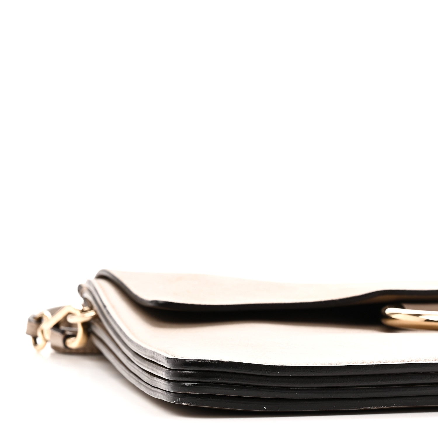 Chloe Calfskin Suede Medium Faye Shoulder Bag Motty Grey 8 of 9