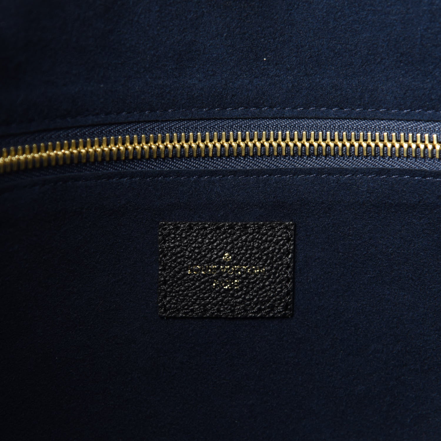 Louis Vuitton Empreinte Monogram Giant Neverfull MM Black 8 of 9