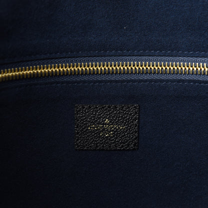 Louis Vuitton Empreinte Monogram Giant Neverfull MM Black 8 of 9