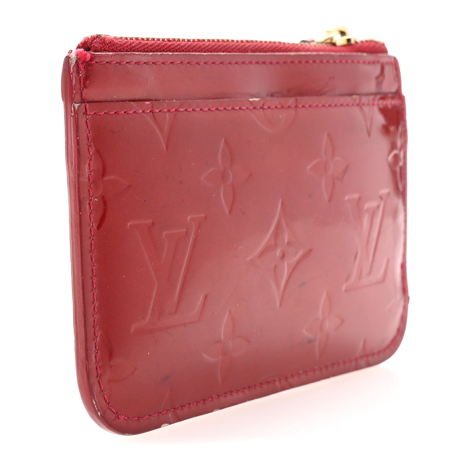 Louis Vuitton Vernis Key Pouch Pomme D'Amour 3 of 6