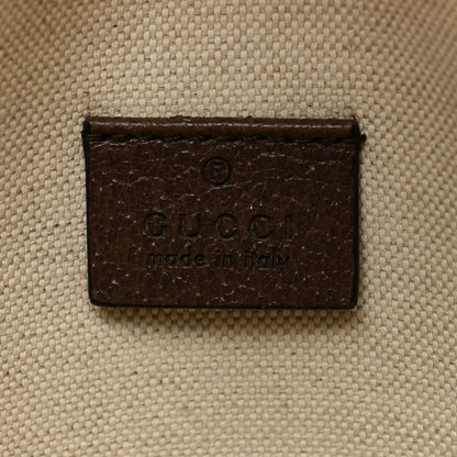Gucci GG Supreme Monogram Web Medium Neo Vintage Flap Messenger Bag Beige New Acero 6 of 10