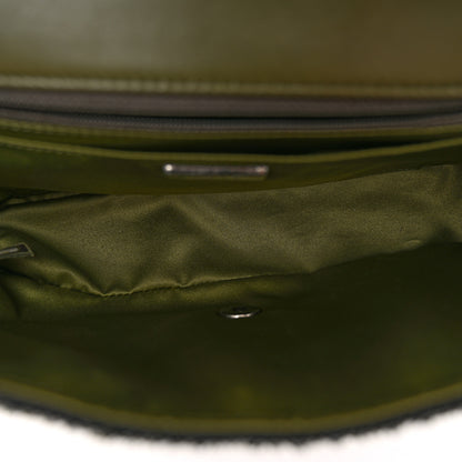 Chanel Sequin Coco Cuba Medium Single Flap Khaki 5 of 10