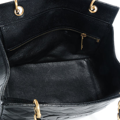 Chanel Caviar Quilted Petit Timeless Tote PTT Black 6 of 10