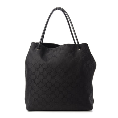 Gucci Nylon Monogram Gifford Tote Black 1 of 10