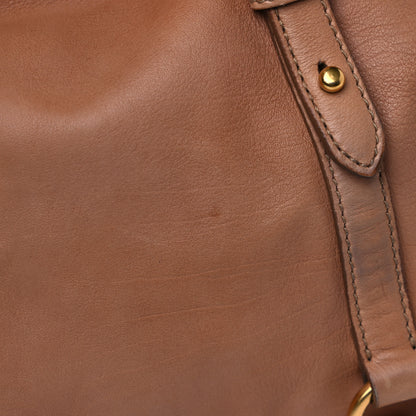 Miu Miu Vitello Medium Bow Bag Brown 12 of 15