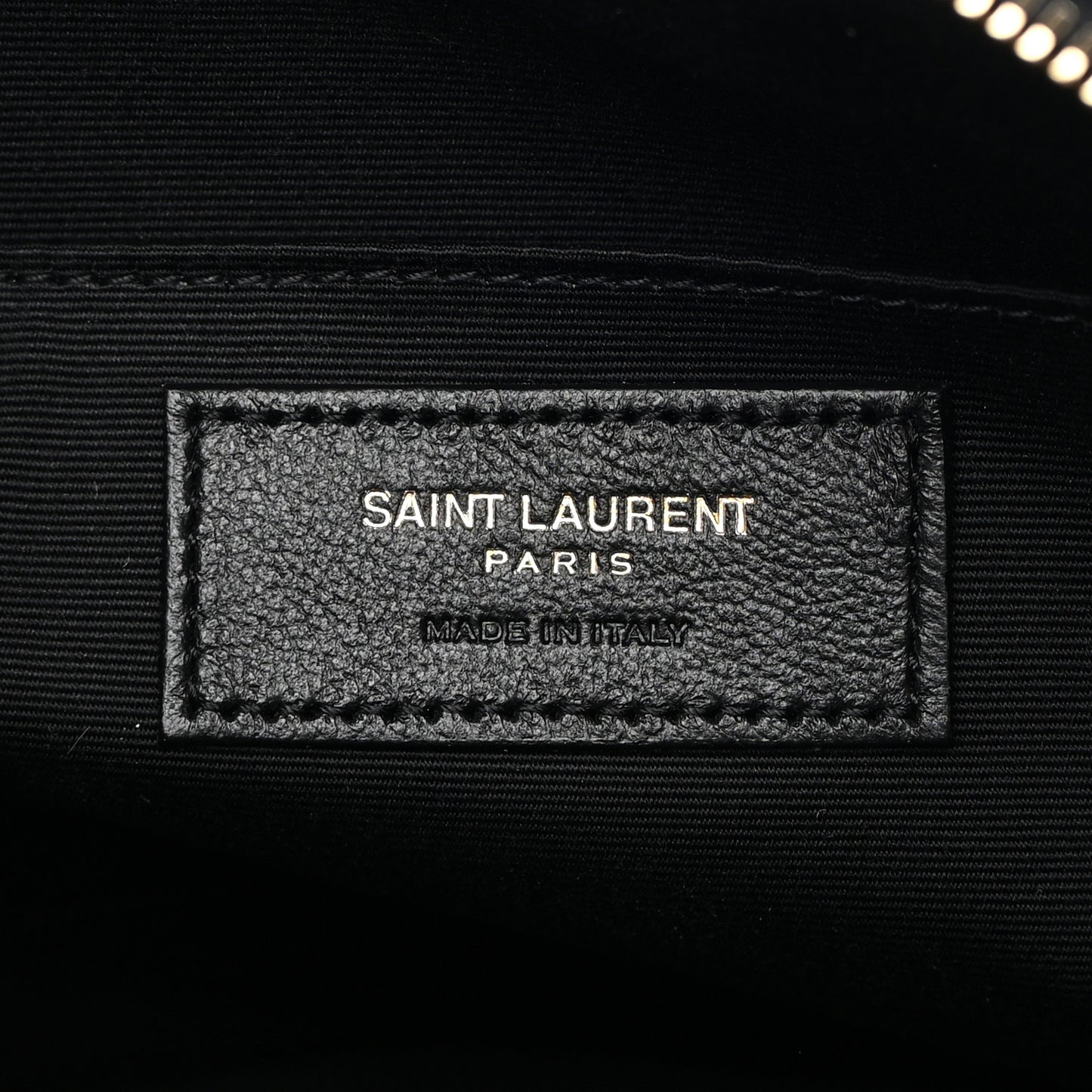 Calfskin Matelasse Monogram Lou Camera Bag Black