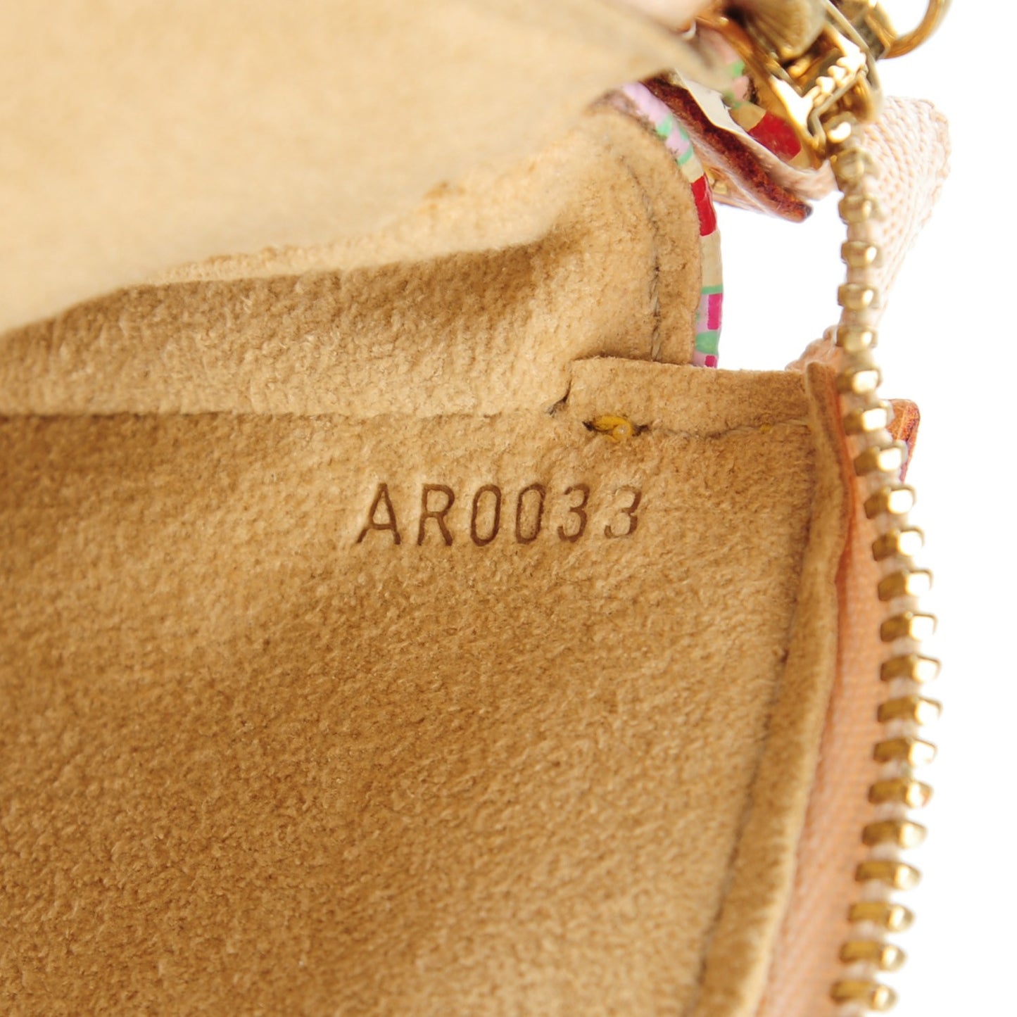 Monogram Cherry Blossom Pochette Accessories Brown